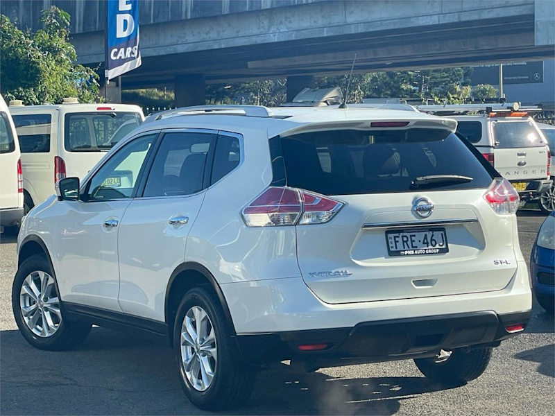 2014 Nissan X-Trail T32 ST-L X-tronic 2WD White 7 Speed Constant Variable Wagon62936663644802113