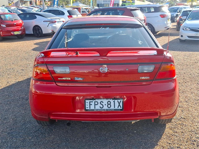 1997 Mazda 323 BA11P3 Astina Red 5 Speed Manual Hatchback62882737875585114