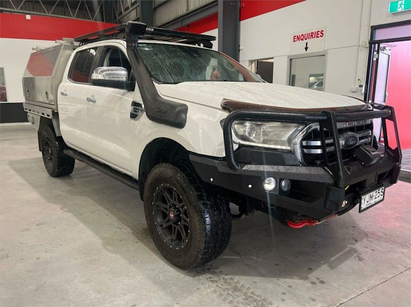 2019 Ford Ranger PX MkIII 2019.75MY XLT White 10 Speed Sports Automatic Dual Cab628827361424661129