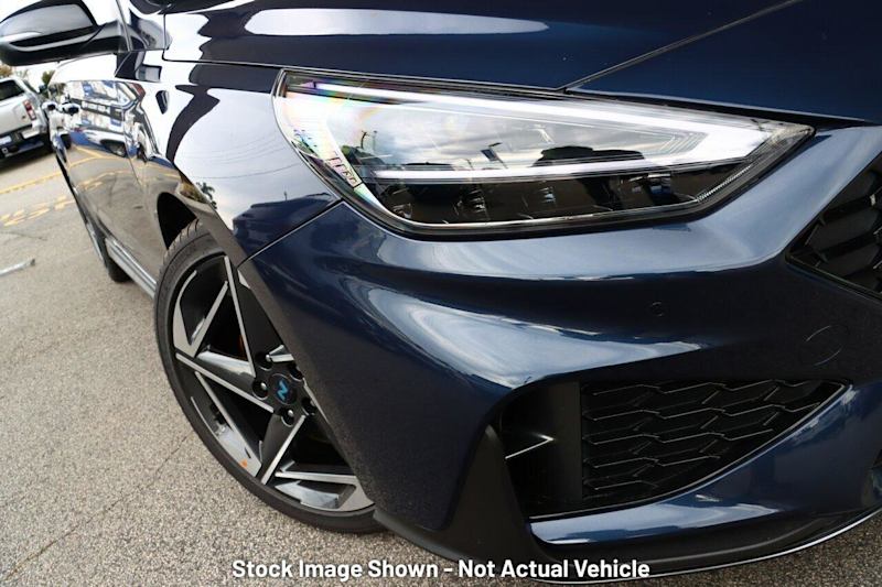 2024 Hyundai i30 Pde.v6 MY25 N Line DCT Blue 7 Speed Sports Automatic Dual Clutch Hatchback62935692570754111