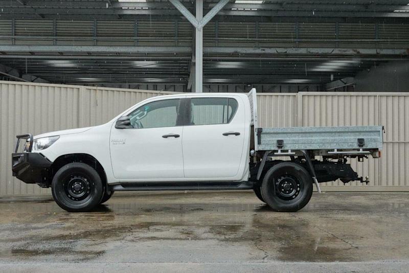 2020 Toyota Hilux GUN126R MY19 Upgrade SR (4x4) White 6 Speed Automatic Double Cab Chassis62935682858753114