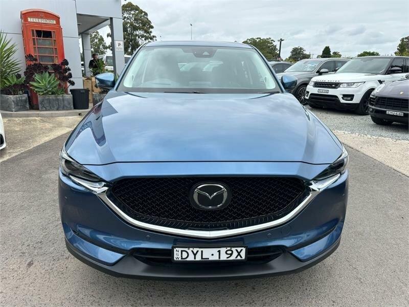 2018 Mazda CX-5 KF4W2A GT SKYACTIV-Drive i-ACTIV AWD Blue 6 Speed Sports Automatic Wagon62935689847041111