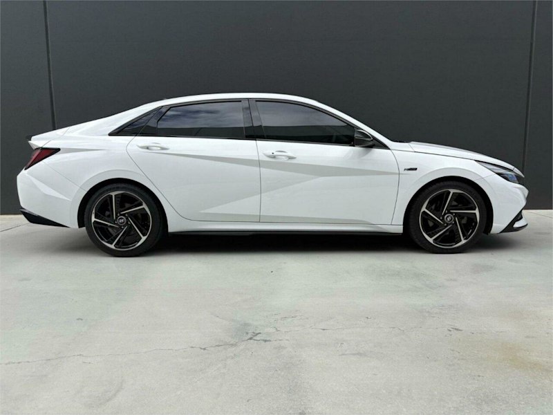 2023 Hyundai i30 CN7.V1 MY21 N Line White 7 Speed Sports Automatic Dual Clutch Sedan62936662615683111