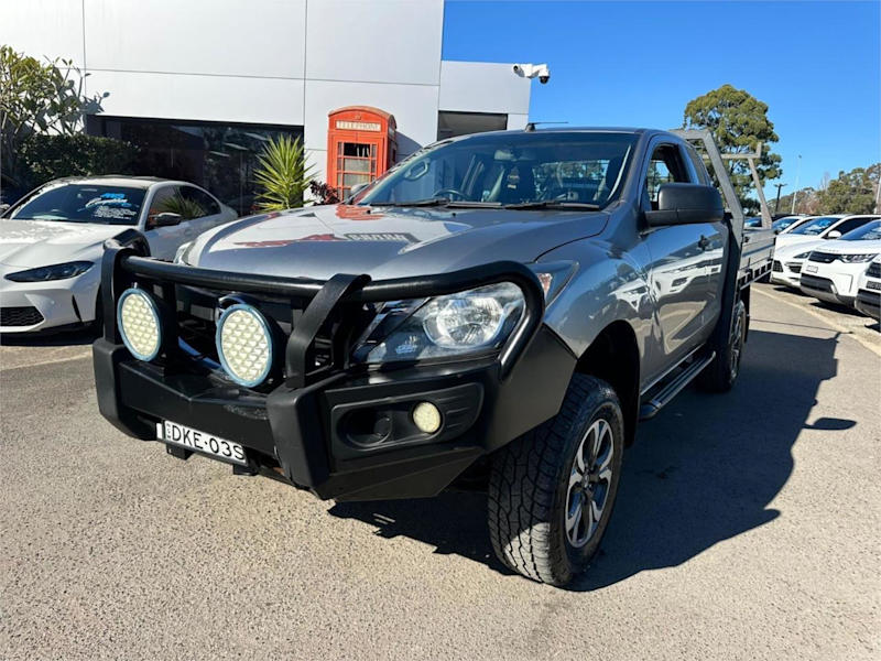 2016 Mazda BT-50 UR0YG1 XT Freestyle Silver 6 Speed Manual Cab Chassis62935689518850112