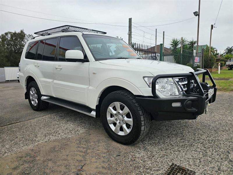 2018 Mitsubishi Pajero NX MY18 GLX LWB (4x4) White 5 Speed Auto Sports Mode Wagon62882771125250114