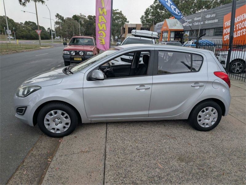 2013 Hyundai i20 PB MY14 Active Silver 4 Speed Automatic Hatchback62935680183554113