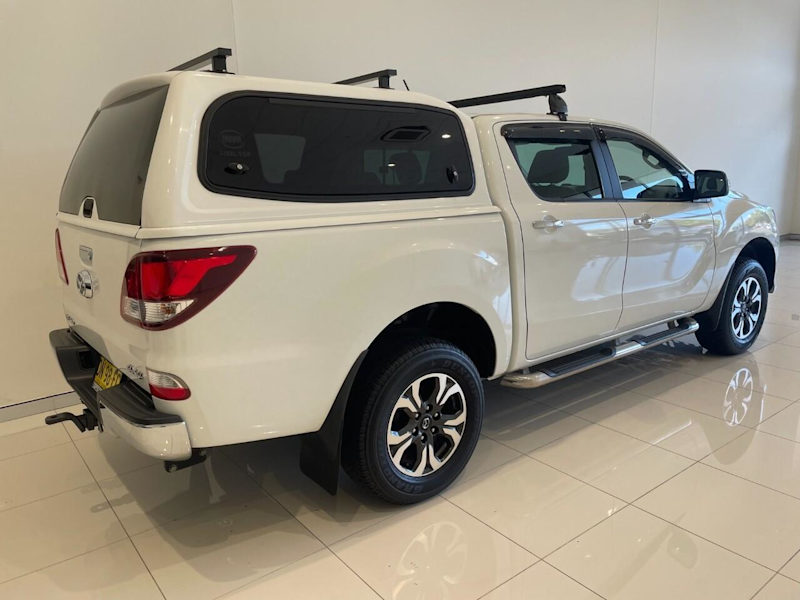2018 Mazda BT-50 UR0YG1 GT Cool White 6 Speed Sports Automatic Utility62937624452354112