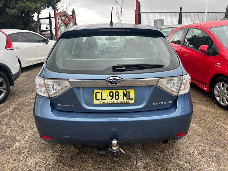 2010 Subaru Impreza MY10 R (AWD) Blue 5 Speed Manual Hatchback62882766885249114