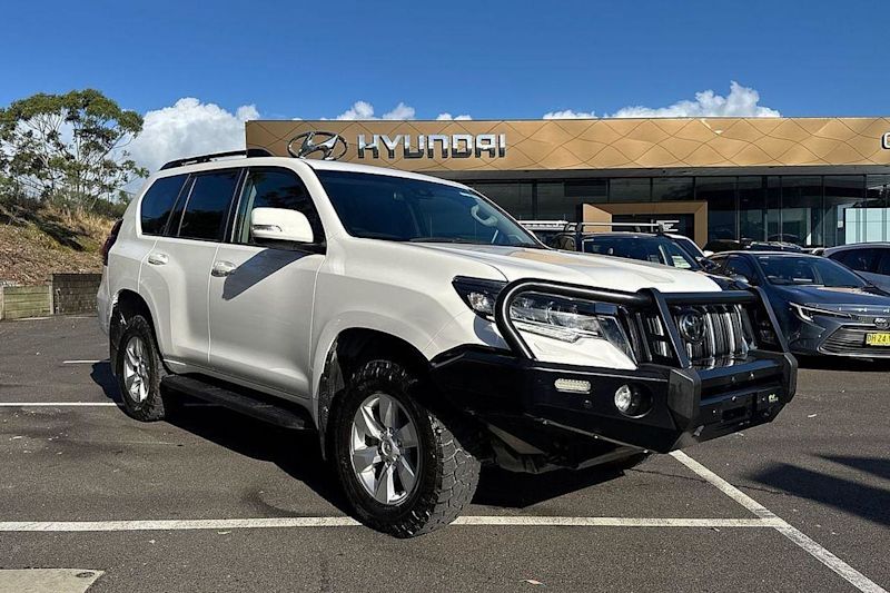 2021 Toyota Landcruiser Prado GDJ150R GXL Glacier White 6 Speed Sports Automatic Wagon62936658379649110