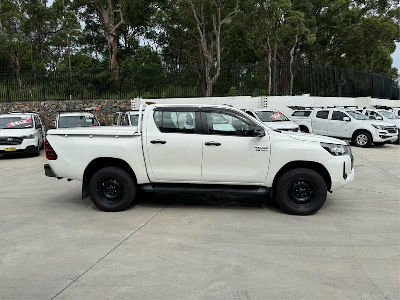 2020 Toyota Hilux GUN126R Facelift SR (4x4) White 6 Speed Automatic Double Cab Pick Up62935684740738114