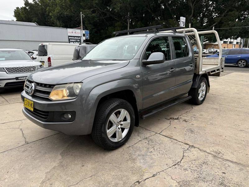 2013 Volkswagen Amarok 2H MY13 TDI400 4Mot Trendline Grey 6 Speed Manual Cab Chassis62939538617731112