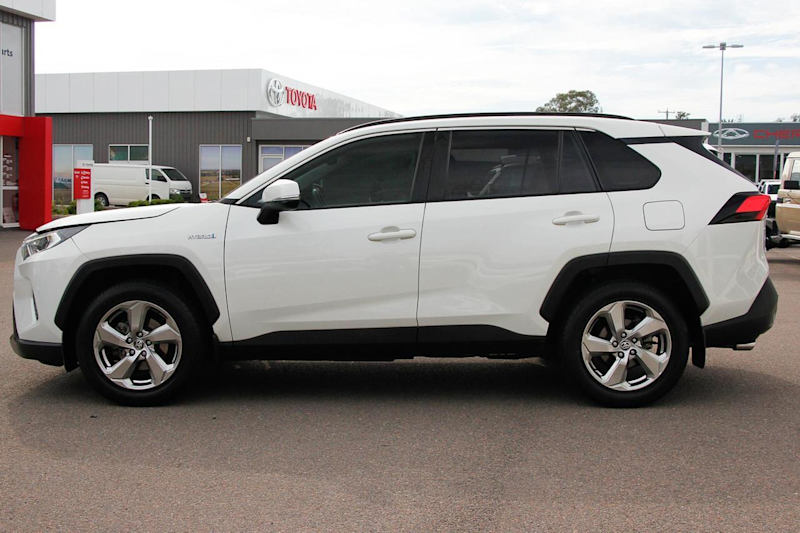 2019 Toyota RAV4 Axah54R GXL eFour White 6 Speed Constant Variable Wagon Hybrid62940490838913114