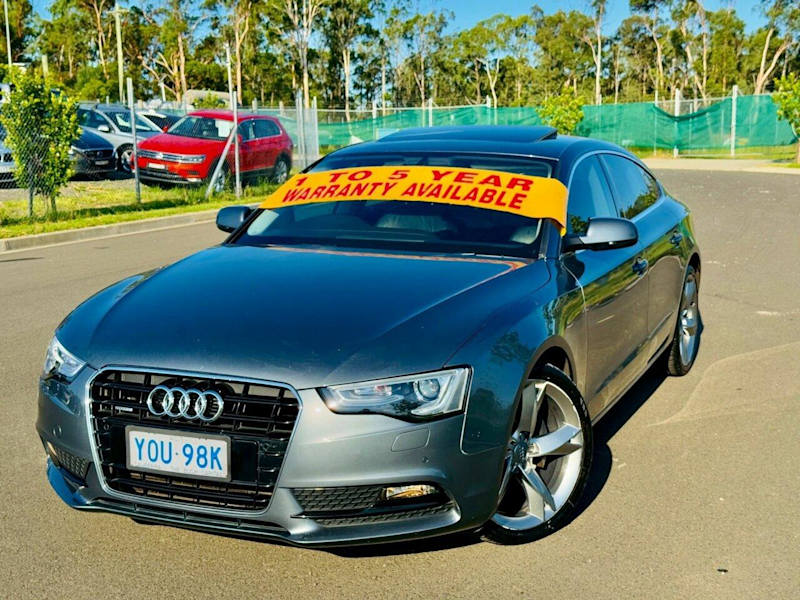 2014 Audi A5 8T MY14 Sportback 2.0 TFSI Quattro Grey 7 Speed Auto Direct Shift Hatchback62882772889987111