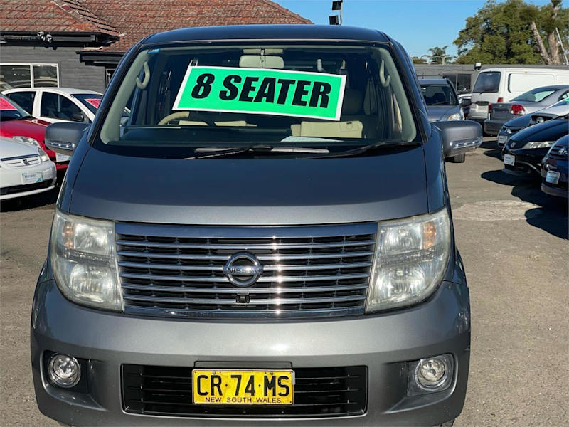 2005 Nissan Elgrand E51 Grey 5 Speed Automatic Wagon62933710168706111