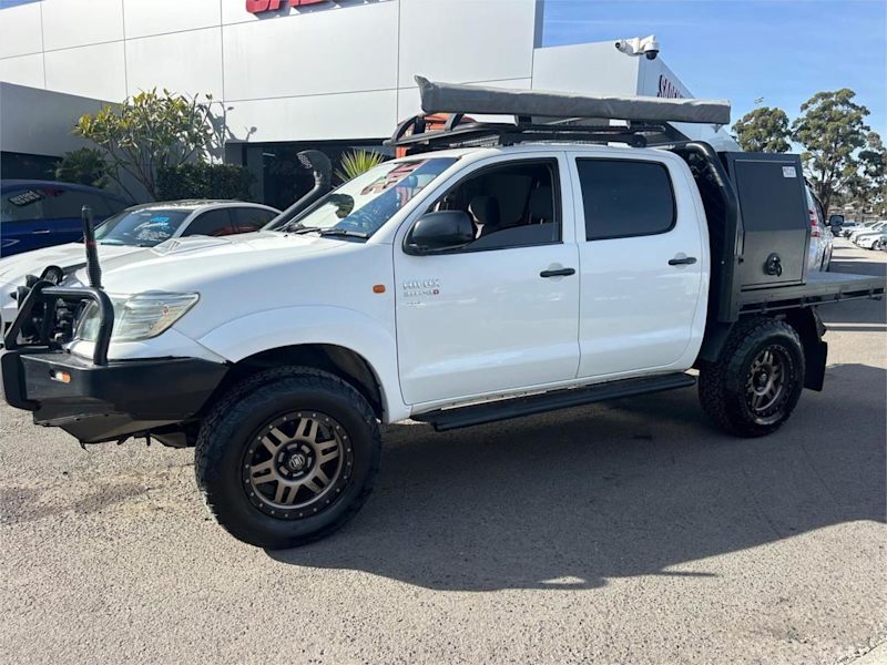 2011 Toyota Hilux KUN26R MY10 SR White 5 Speed Manual Cab Chassis62935689428739111