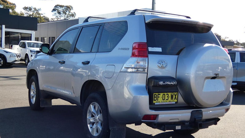 2009 Toyota Landcruiser Prado KDJ150R GX (4x4) Silver 6 Speed Manual Wagon62934697848065113