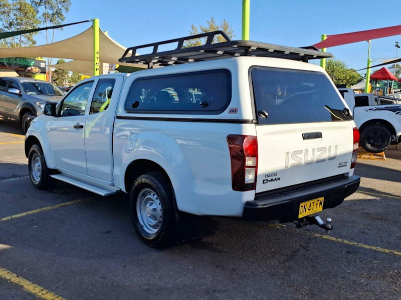 2018 Isuzu D-MAX MY18 SX Space Cab White 6 Speed Sports Automatic Cab Chassis62882732584193114