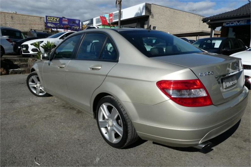 2010 Mercedes-Benz C200 W204 MY10 CGI Bronze 5 Speed Automatic Tipshift Sedan62882729603458112