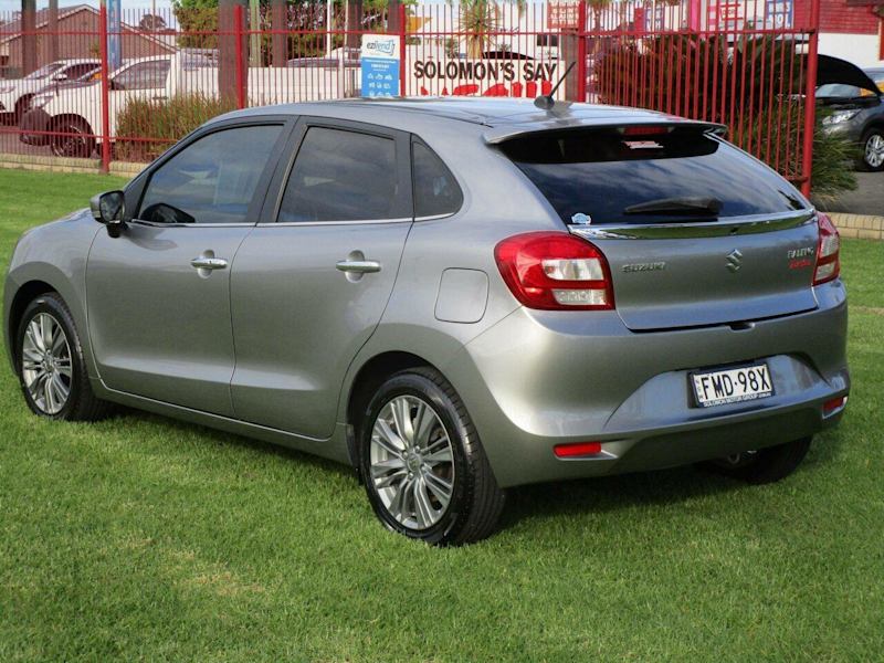 2016 Suzuki Baleno GLX Turbo Grey Metallic 6 Speed Automatic Hatchback62933706248322113