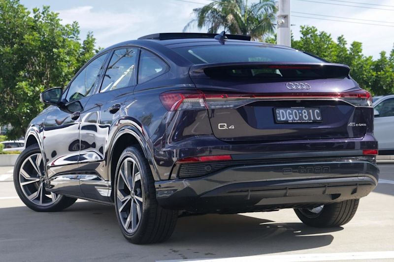 2025 Audi Q4 E-Tron F4 MY25 45 Sportback Purple 1 Speed Reduction Gear Wagon62937623202817113