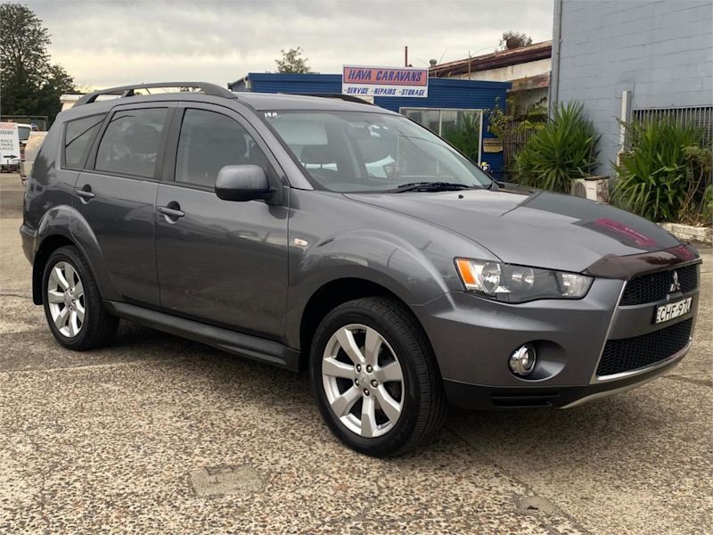 2012 Mitsubishi Outlander ZH MY12 LS 2WD Grey 5 Speed Manual Wagon62932714841091110