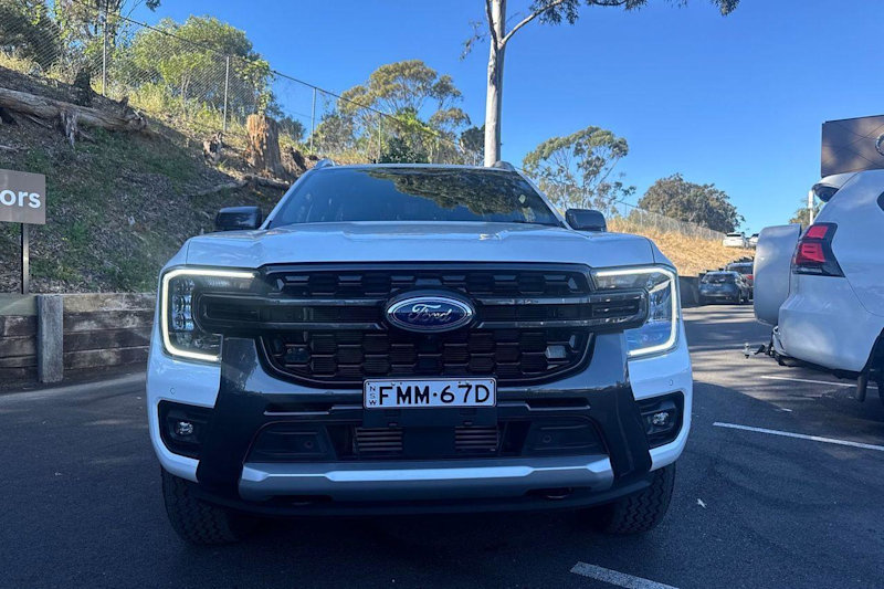 2024 Ford Ranger PY 2025.25MY Wildtrak FullTime 4WD DR Arctic White 10 Speed Sports Automatic62935689797506111