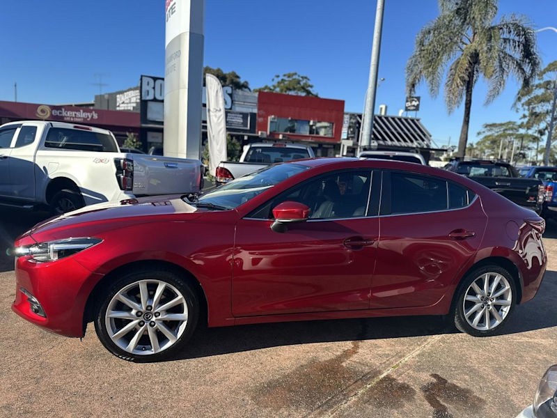 2018 Mazda 3 BN MY18 SP25 GT Red 6 Speed Automatic Sedan62882766523523113