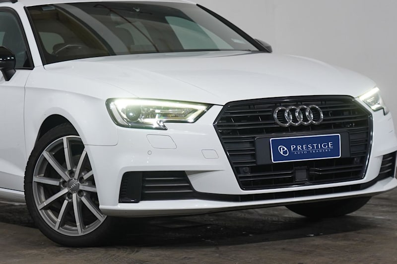 2018 Audi A3 8V MY18 2.0 TFSI Sportback Black Edit White 7 Speed Auto S-Tronic Hatchback62934707654913111