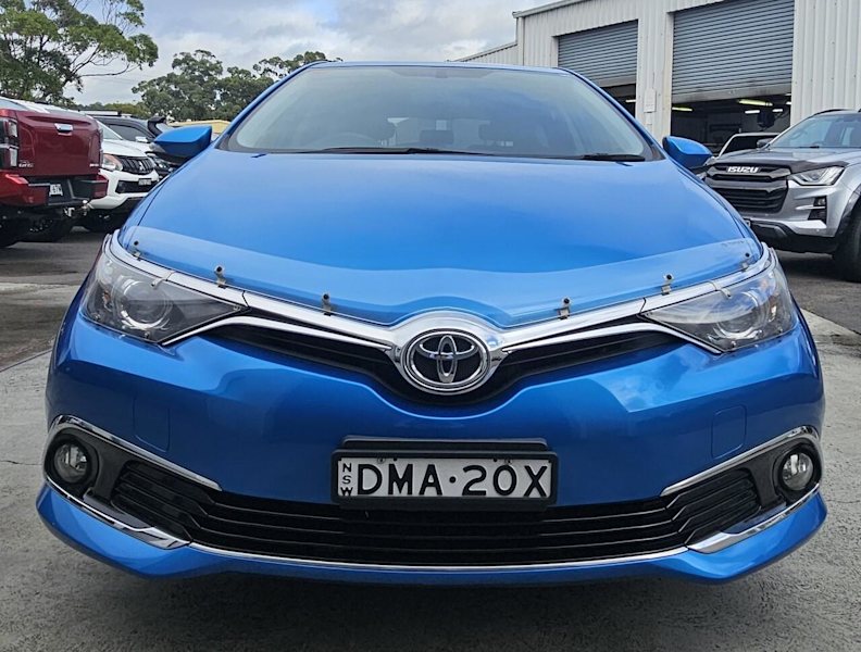 2017 Toyota Corolla ZRE182R Ascent Sport S-CVT Blue 7 Speed Constant Variable Hatchback62882772203138111