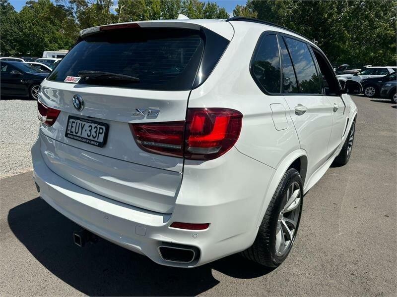 2016 BMW X5 F15 xDrive30d White 8 Speed Sports Automatic Wagon62935689950849114