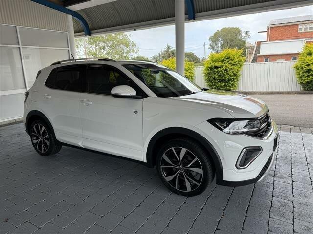 2024 Volkswagen T-Cross 85TSI R-Line Pure White 7 Speed Automatic SUV62939538731267112