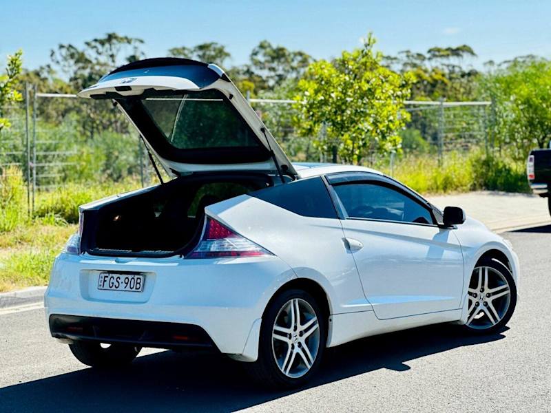 2011 Honda CR-Z Luxury Hybrid White Continuous Variable Coupe62885350431746114