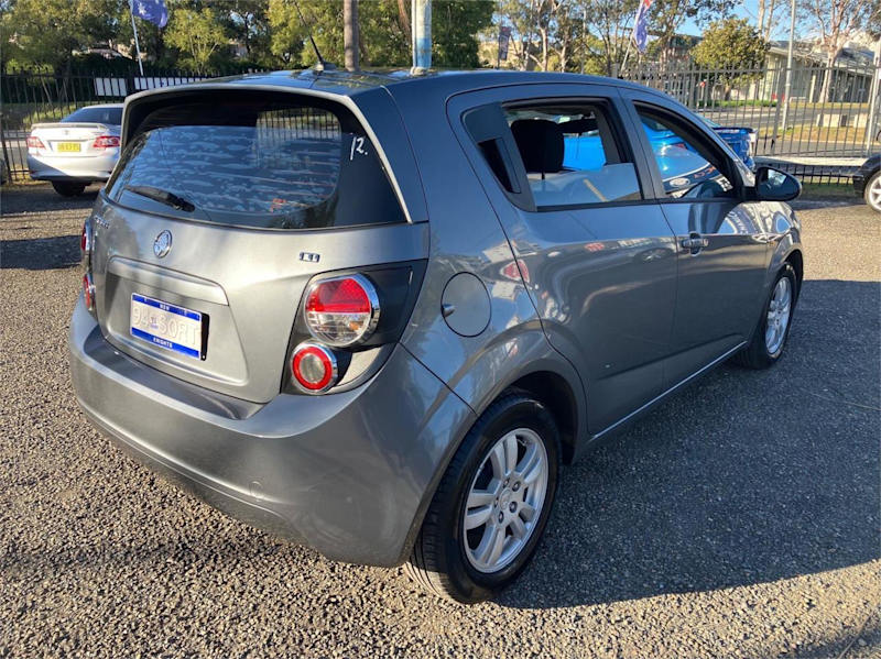 2012 Holden Barina TM MY13 CD Grey 6 Speed Automatic Hatchback62933709915521114