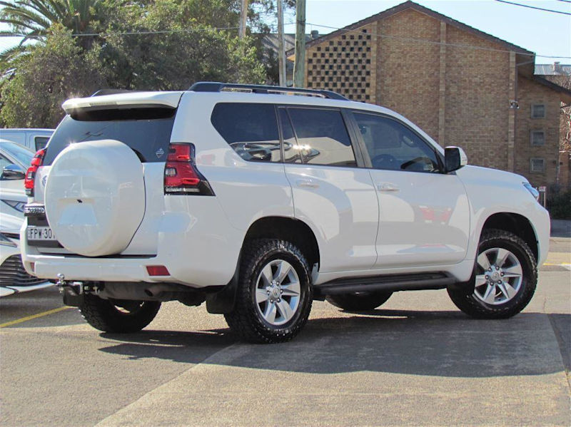 2020 Toyota Landcruiser Prado GDJ150R GXL Glacier White 6 Speed Automatic Wagon62934700117635113