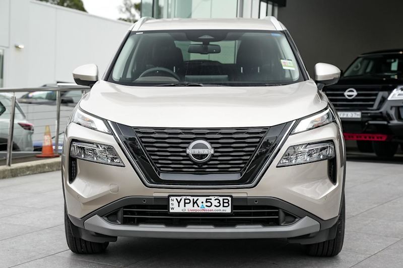 2025 Nissan X-Trail T33 MY25 ST-L e-4ORCE e-POWER Champagne Silver 1 Speed Automatic Wagon Hybrid63437623463043113