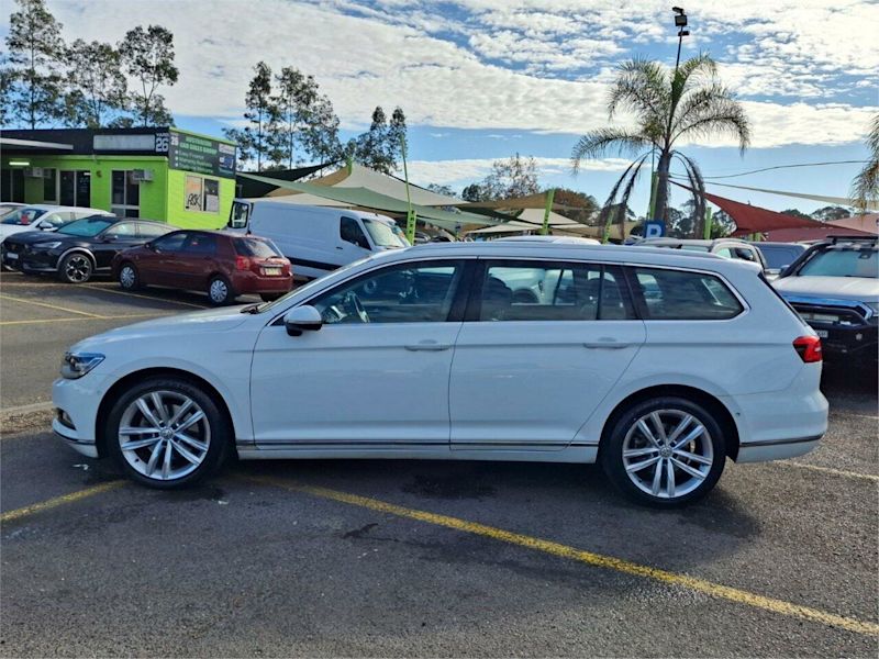 2018 Volkswagen Passat 3C (B8) MY18 140TDI DSG Highline White 7 Speed Sports Automatic Dual Clutch62882767191554113