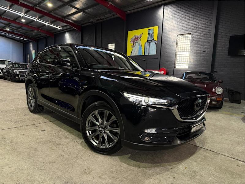 2019 Mazda CX-5 KF4W2A Akera SKYACTIV-Drive i-ACTIV AWD Black 6 Speed Sports Automatic Wagon62933710481538111