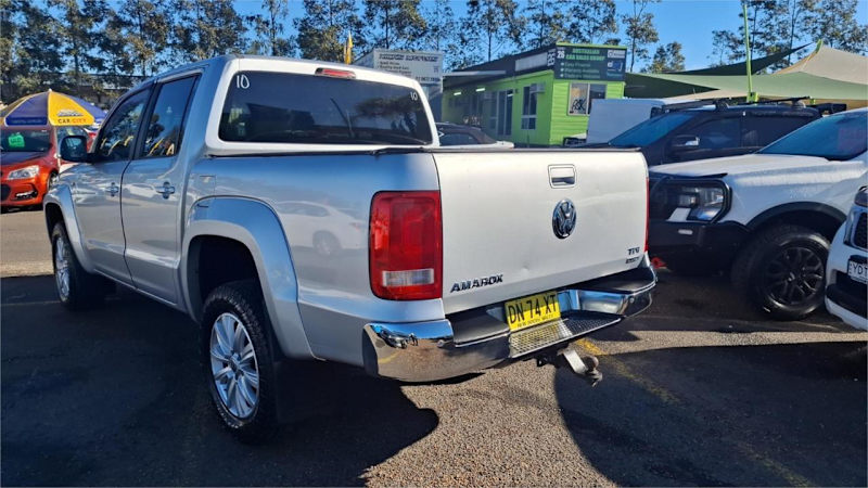 2012 Volkswagen Amarok 2H MY12 TDI400 4Mot Highline Silver 6 Speed Manual Utility62935692829955114
