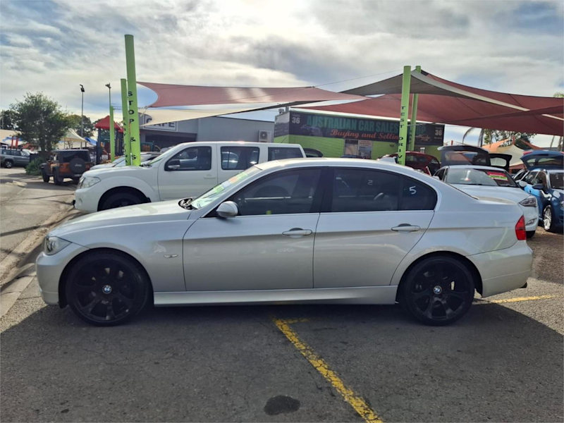 2008 BMW 3 Series E90 MY08 325i Steptronic Silver, Chrome 6 Speed Sports Automatic Sedan62882772523522113