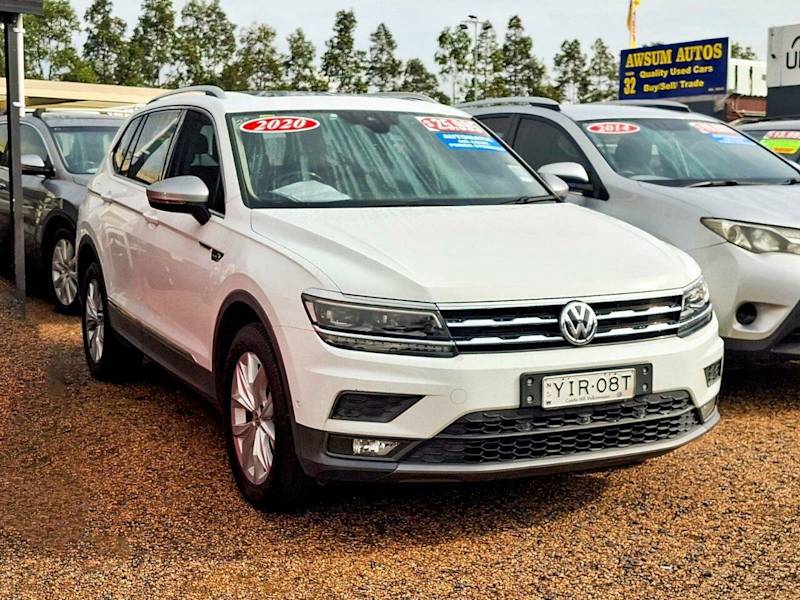 2020 Volkswagen Tiguan 5NA MY20 Allspace 132 TSI Comfortline White 7 Speed Auto Direct Shift Wagon62882733121793110
