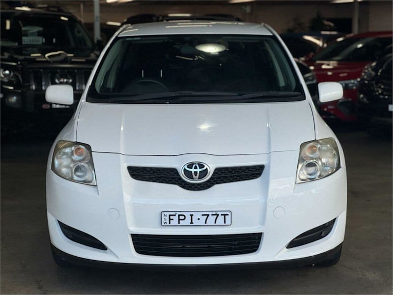 2009 Toyota Corolla ZRE152R Ascent White 4 Speed Automatic Hatchback62882730461442111