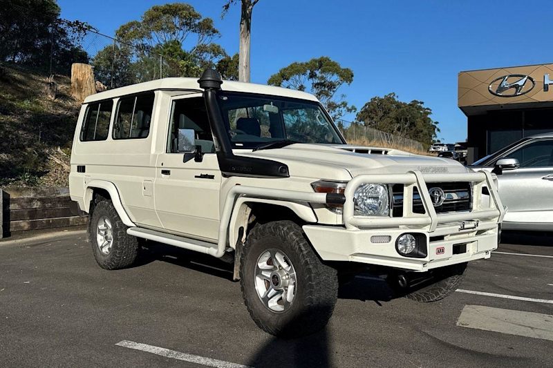 2021 Toyota Landcruiser VDJ78R GXL Troopcarrier French Vanilla 5 Speed Manual Wagon62935682422914110