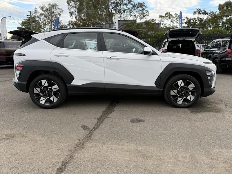 2024 Hyundai Kona SX2.V2 MY25 Hybrid D-CT 2WD Atlas White 6 Speed Sports Automatic Dual Clutch Wagon62882738155907111