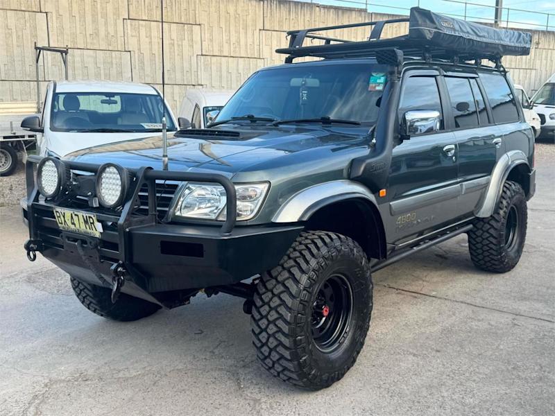 2001 Nissan Patrol GU III MY2002 TI Green 5 Speed Sports Automatic Wagon62882771984257112