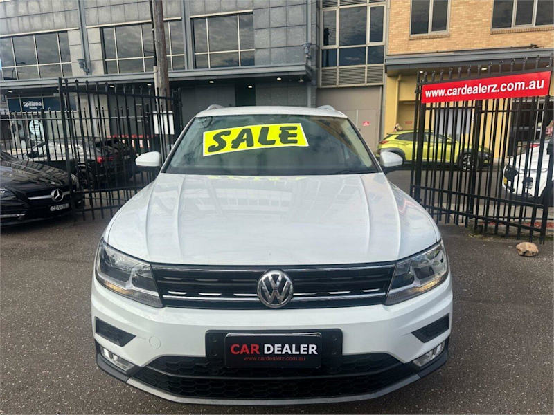 2017 Volkswagen Tiguan 5NA MY18 110 TSI Comfortline White 6 Speed Direct Shift Wagon62882734608001112