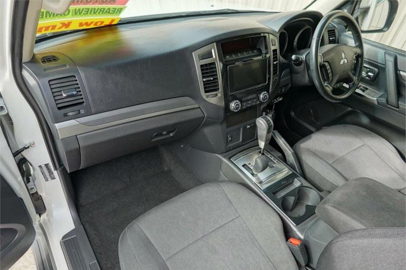 2019 Mitsubishi Pajero NX MY19 GLX LWB (4x4) 7 Seat White 5 Speed Auto Sports Mode Wagon62935683828739112