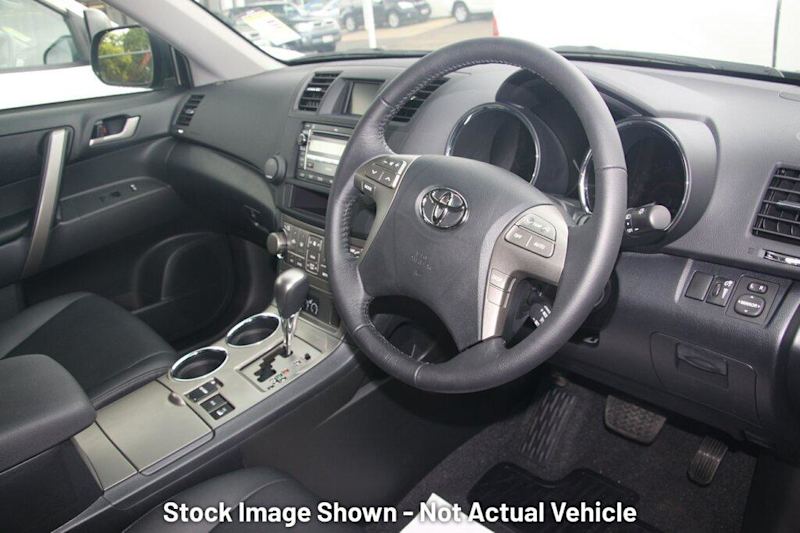 2009 Toyota Kluger GSU45R KX-S (4x4) White 5 Speed Automatic Wagon63437623570434112