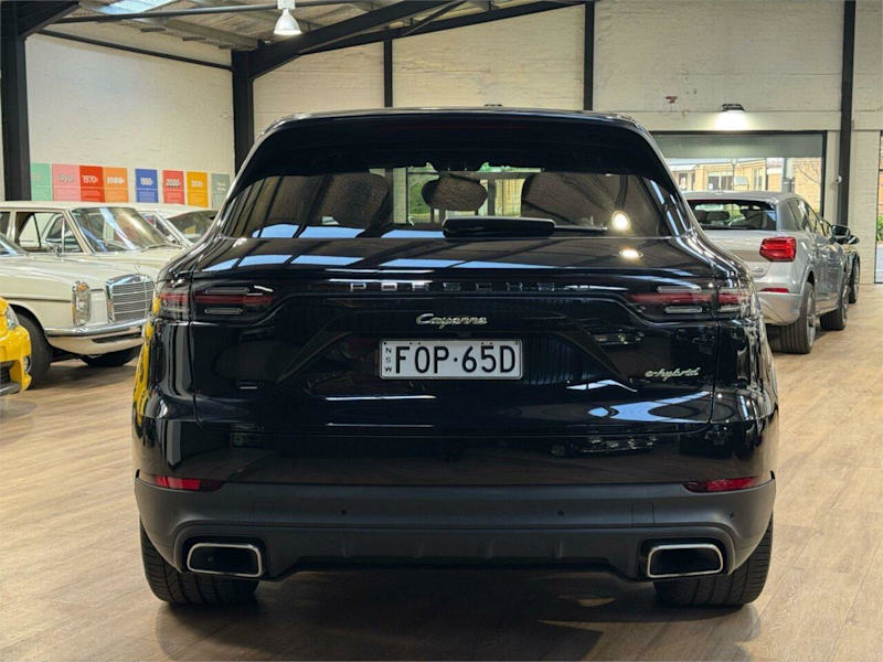 2019 Porsche Cayenne 9YA MY19 E-Hybrid Tiptronic Jet Black 8 Speed Sports Automatic Wagon Hybrid62935681494529112