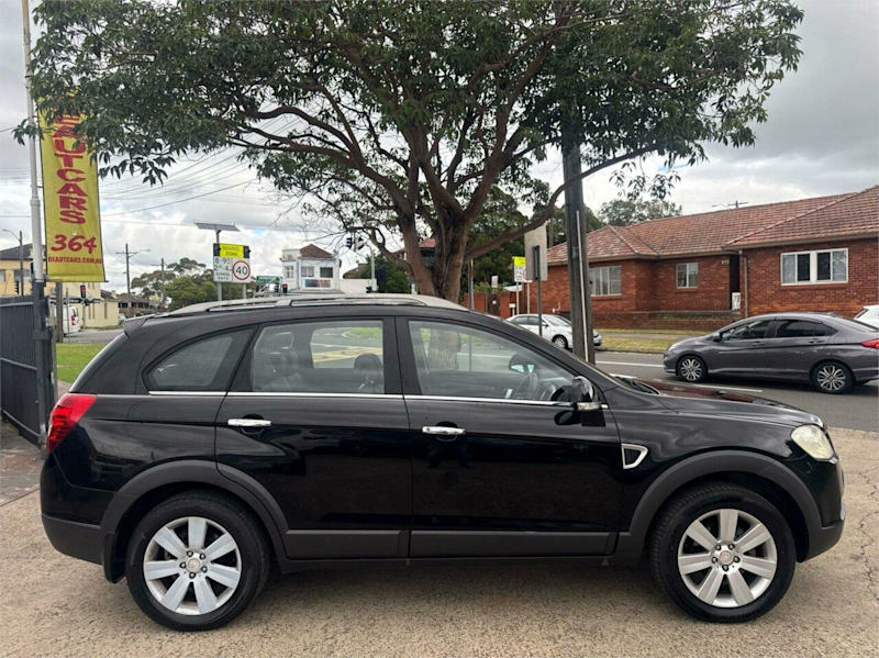 2007 Holden Captiva CG MY08 LX AWD Black 5 Speed Sports Automatic Wagon62934702457985114