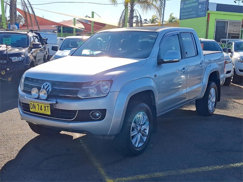 2012 Volkswagen Amarok 2H MY12 TDI400 4Mot Highline Silver 6 Speed Manual Utility62935692829955113